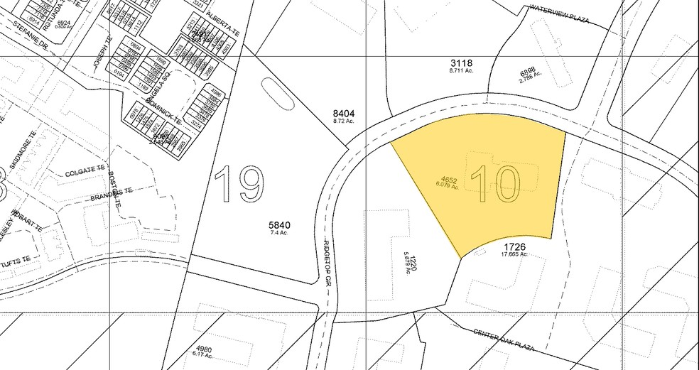 21400 Ridgetop Cir, Dulles, VA for lease - Plat Map - Image 3 of 13