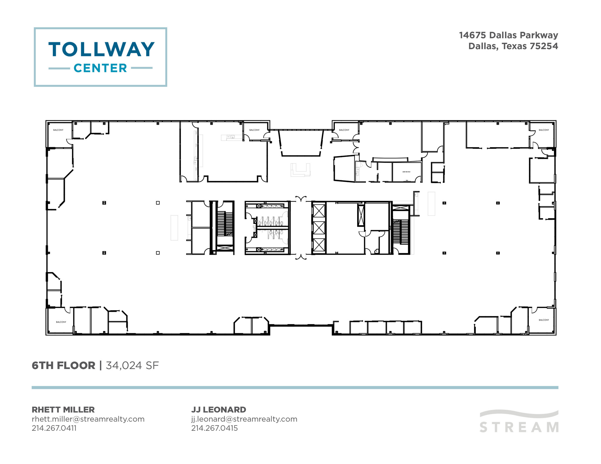 14675 Dallas Pky, Dallas, TX for lease Floor Plan- Image 1 of 1