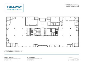 14675 Dallas Pky, Dallas, TX for lease Floor Plan- Image 1 of 1