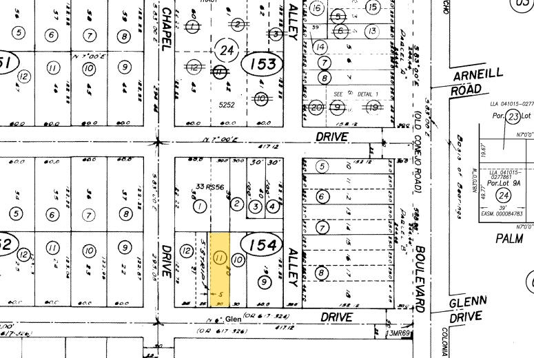 75-99 S Glenn Dr, Camarillo, CA for sale - Plat Map - Image 1 of 1