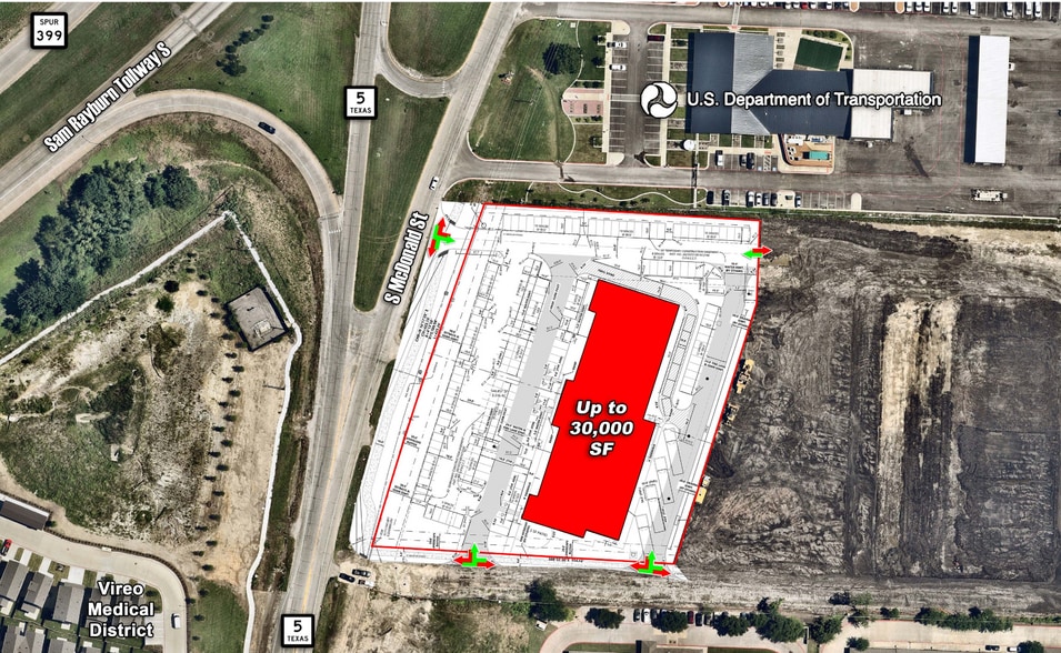 2211 State Highway 5, McKinney, TX for lease - Site Plan - Image 2 of 2