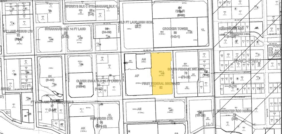 401 E Las Olas Blvd, Fort Lauderdale, FL for lease - Plat Map - Image 2 of 95