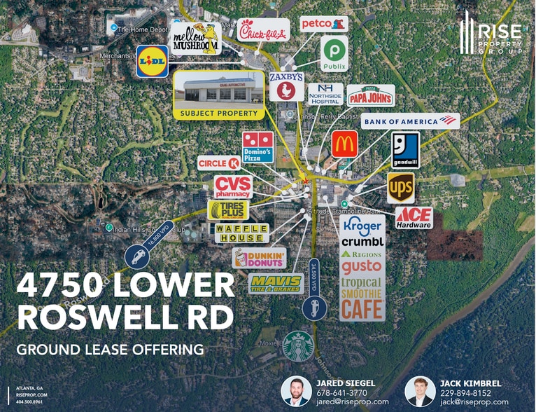 4750 Lower Roswell Rd, Marietta, GA for lease - Building Photo - Image 1 of 2