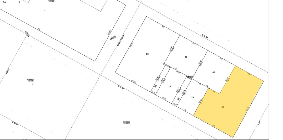 800 Third Ave, New York, NY for lease - Plat Map - Image 2 of 14