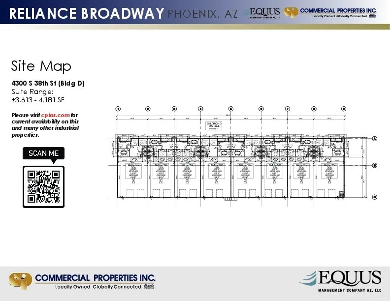 4141 N 36th St, Phoenix, AZ for lease Site Plan- Image 1 of 1