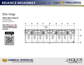 4141 N 36th St, Phoenix, AZ for lease Site Plan- Image 1 of 1
