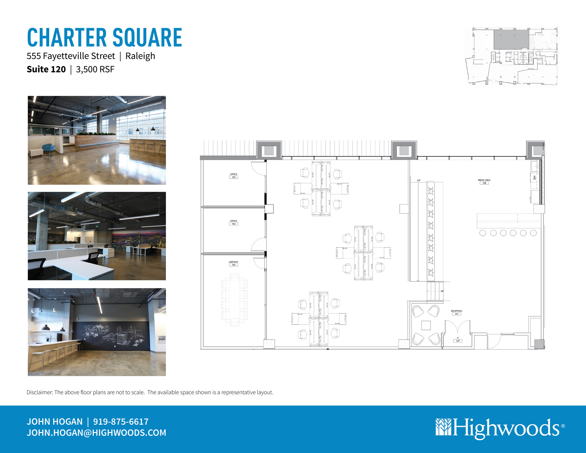 555 Fayetteville St, Raleigh, NC for lease Floor Plan- Image 1 of 1