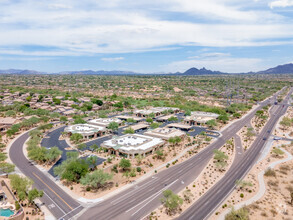 7970 E Thompson Peak Pky, Scottsdale, AZ - aerial  map view