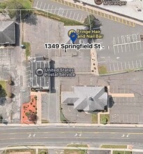 1349 Springfield st, Feeding Hills, MA - Aerial map view