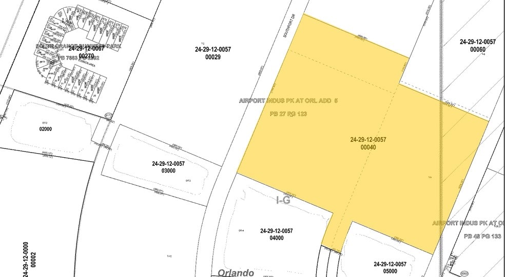10601 Southport Dr, Orlando, FL for lease - Plat Map - Image 2 of 6