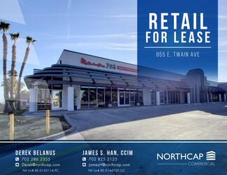 More details for 815-855 E Twain Ave, Las Vegas, NV - Retail for Lease