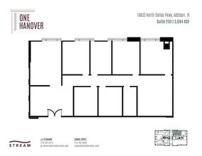 16633 N Dallas Pky, Addison, TX for lease Floor Plan- Image 1 of 1