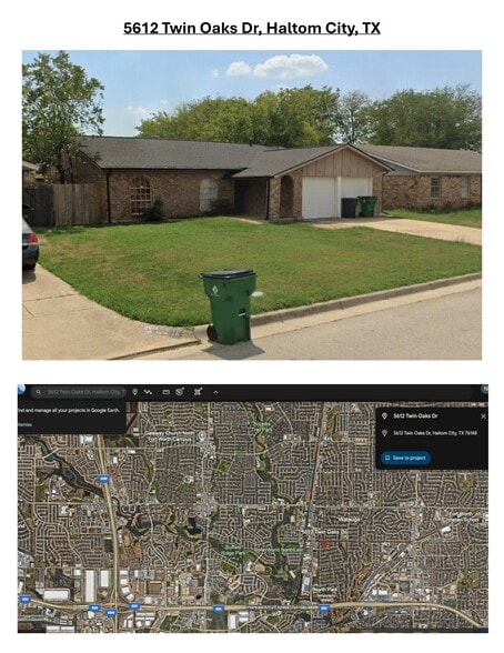 5612 Twin Oaks Dr, Haltom City, TX for sale - Primary Photo - Image 1 of 1
