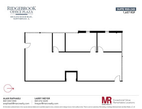 900 Skokie Blvd, Northbrook, IL for lease Floor Plan- Image 1 of 1