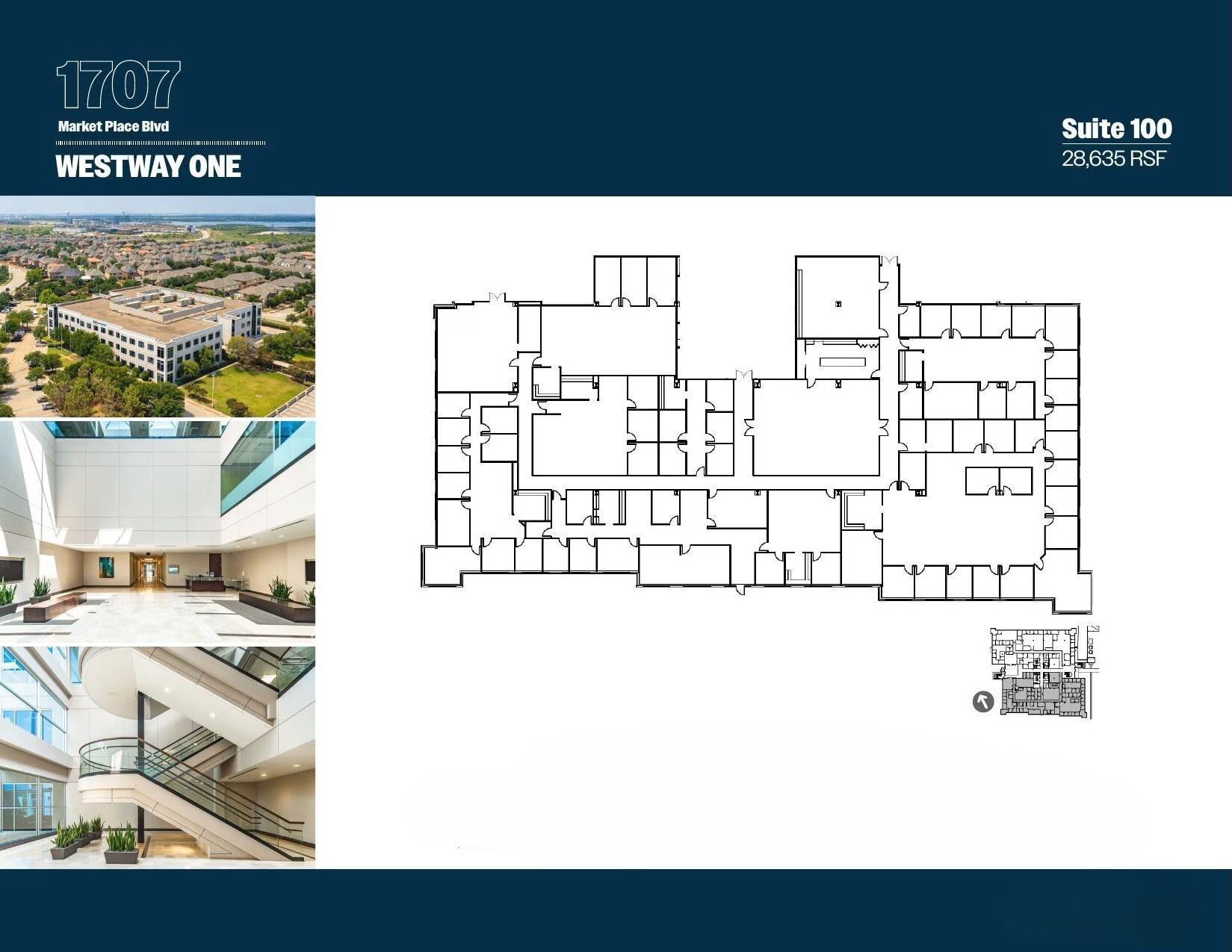 1707 Market Place Blvd, Irving, TX for sale Floor Plan- Image 1 of 1