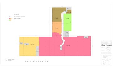 815-825 Av Querbes, Outremont, QC for lease Site Plan- Image 1 of 2