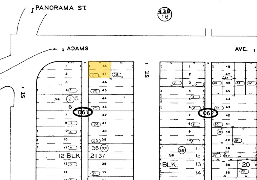 2121-2127 Adams Ave, San Diego, CA for sale - Plat Map - Image 3 of 9