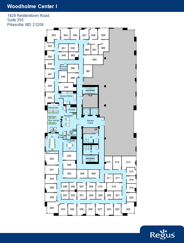 1829 Reisterstown Rd, Pikesville, MD for lease Floor Plan- Image 1 of 1