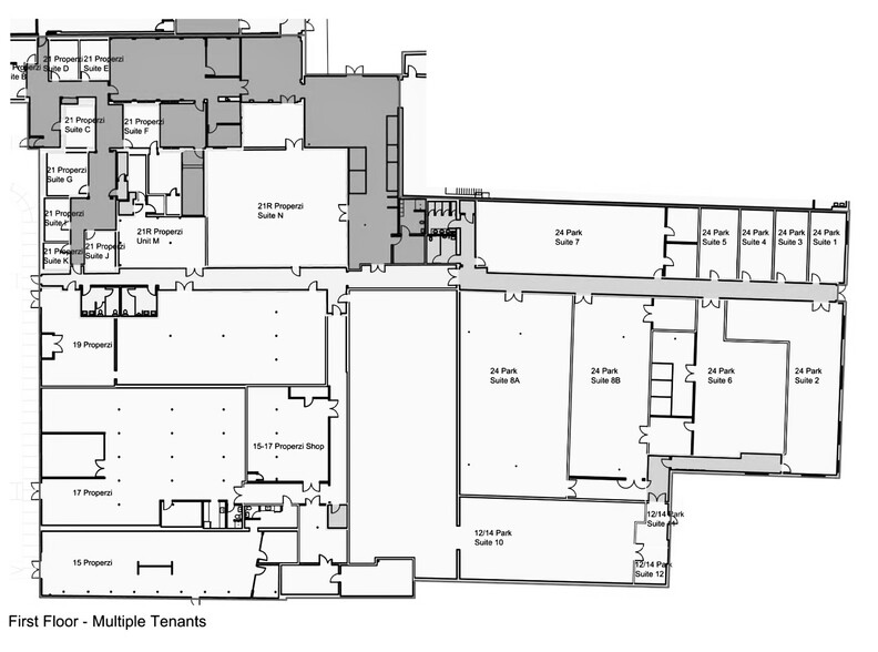 24 Park St, Somerville, MA for lease - Site Plan - Image 3 of 3