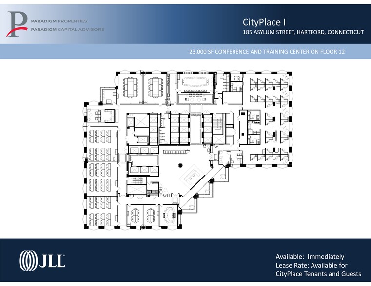 185 Asylum St, Hartford, CT for lease - Site Plan - Image 2 of 2