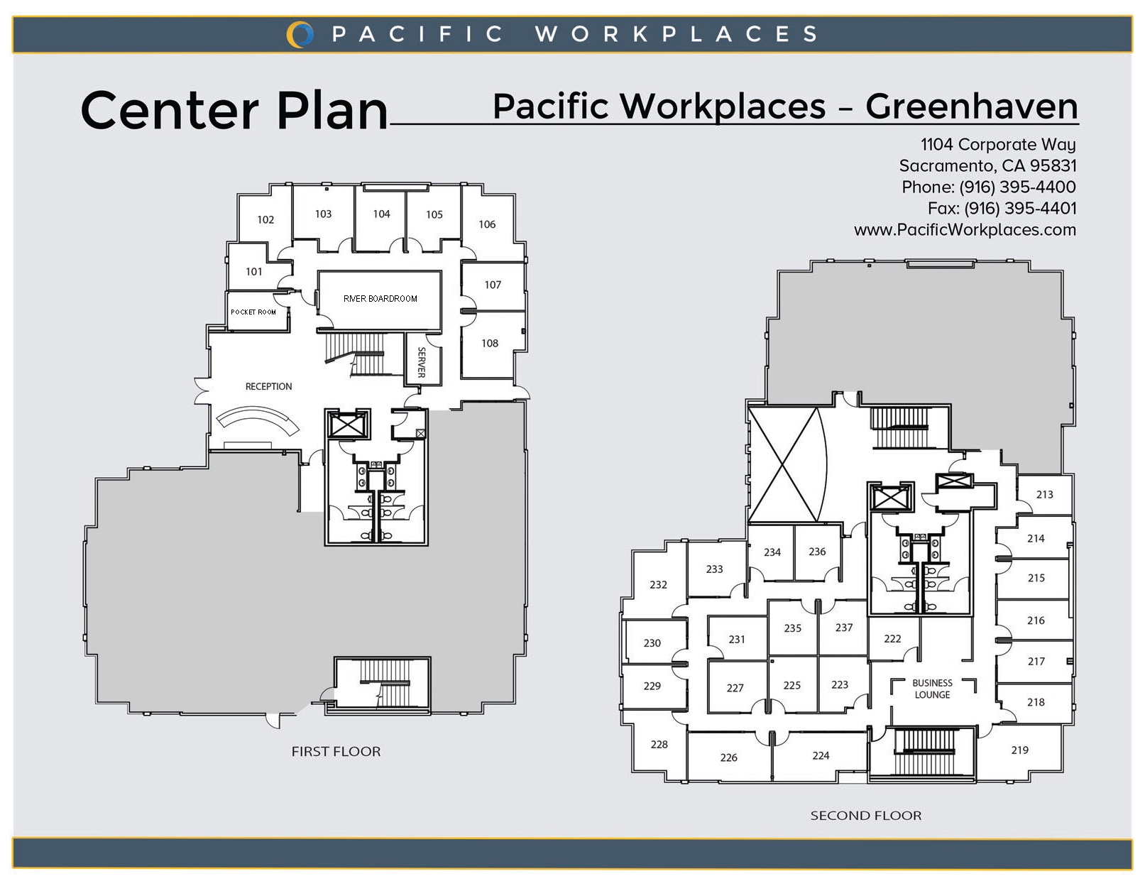 1104 Corporate Way, Sacramento, CA for lease Floor Plan- Image 1 of 1
