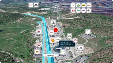 303 E Mountain Pky, Salyersville, KY - AERIAL  map view