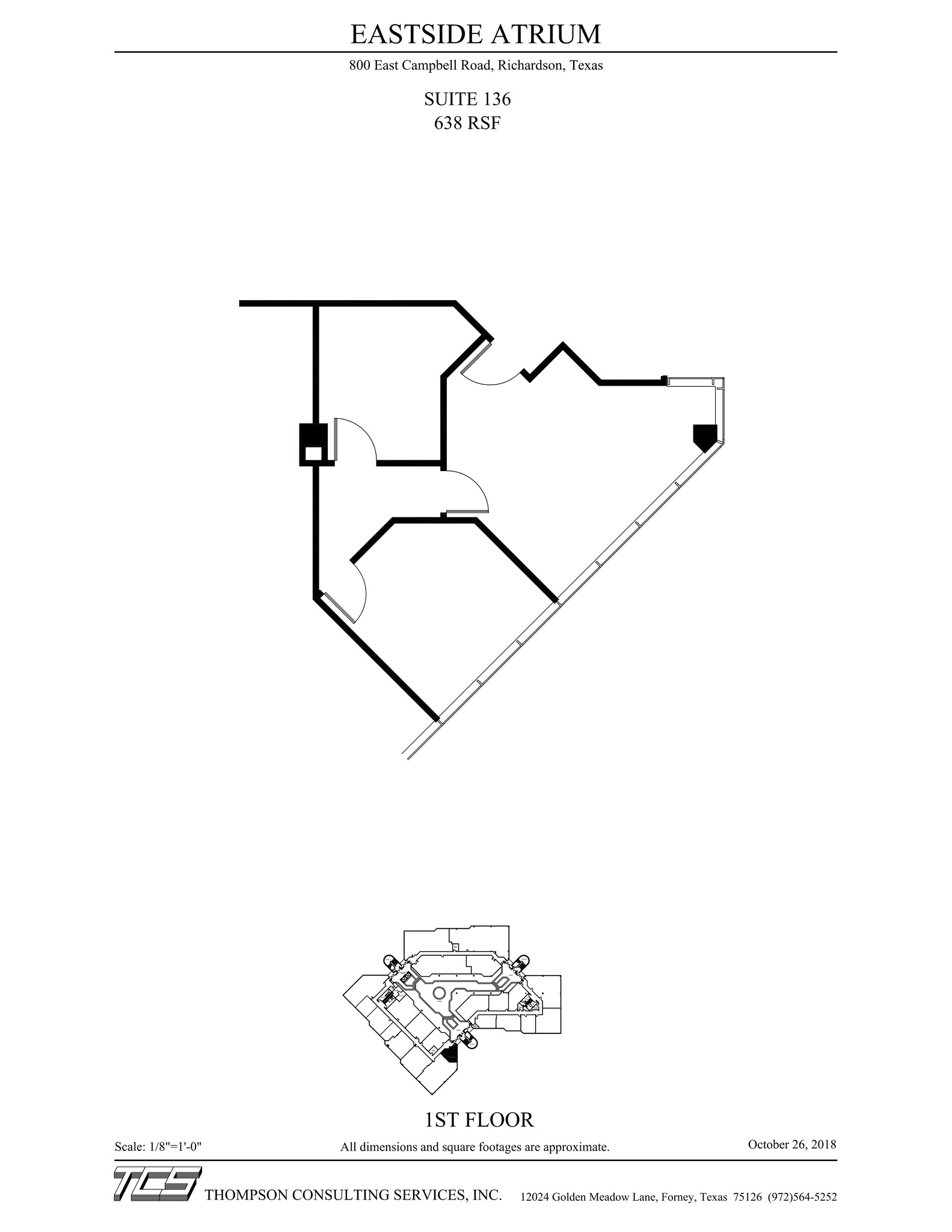 800 E Campbell Rd, Richardson, TX for lease Site Plan- Image 1 of 1