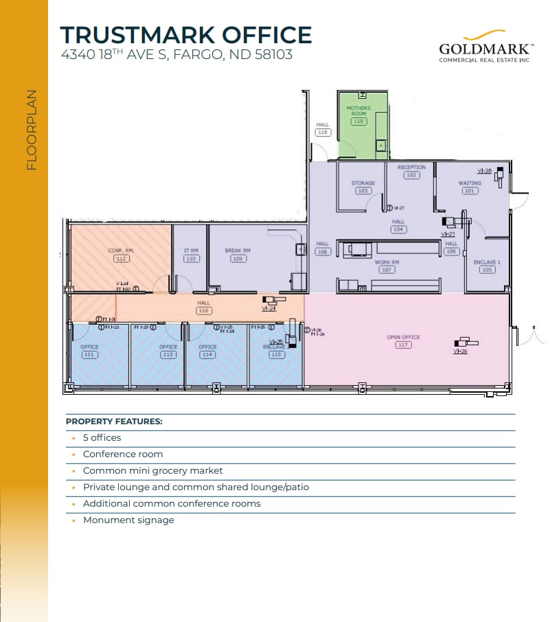 4340 18th Ave S, Fargo, ND for lease Floor Plan- Image 1 of 1