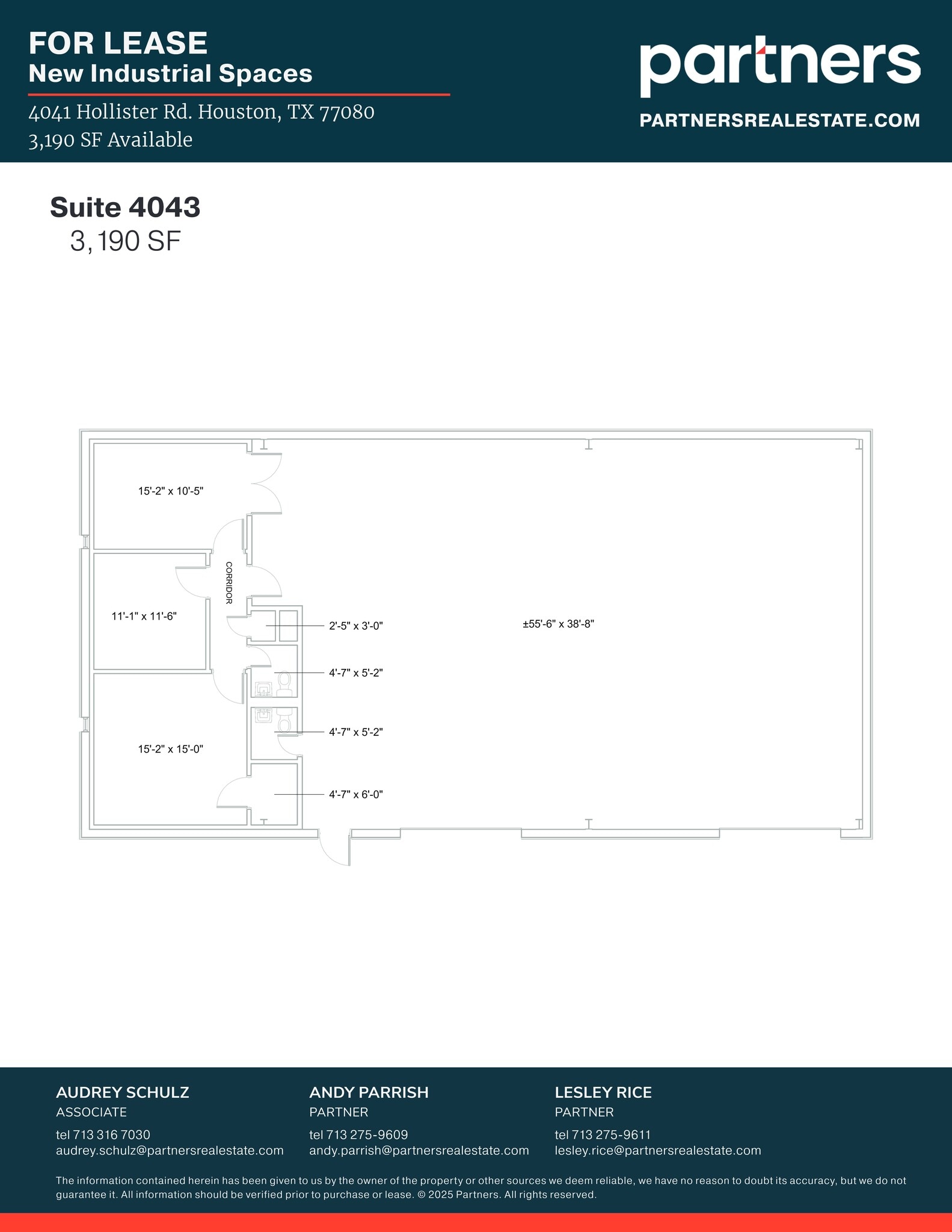 4041-4071 Hollister Rd, Houston, TX for lease Site Plan- Image 1 of 1