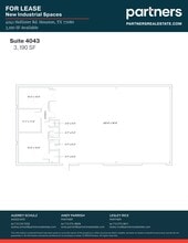 4041-4071 Hollister Rd, Houston, TX for lease Site Plan- Image 1 of 1