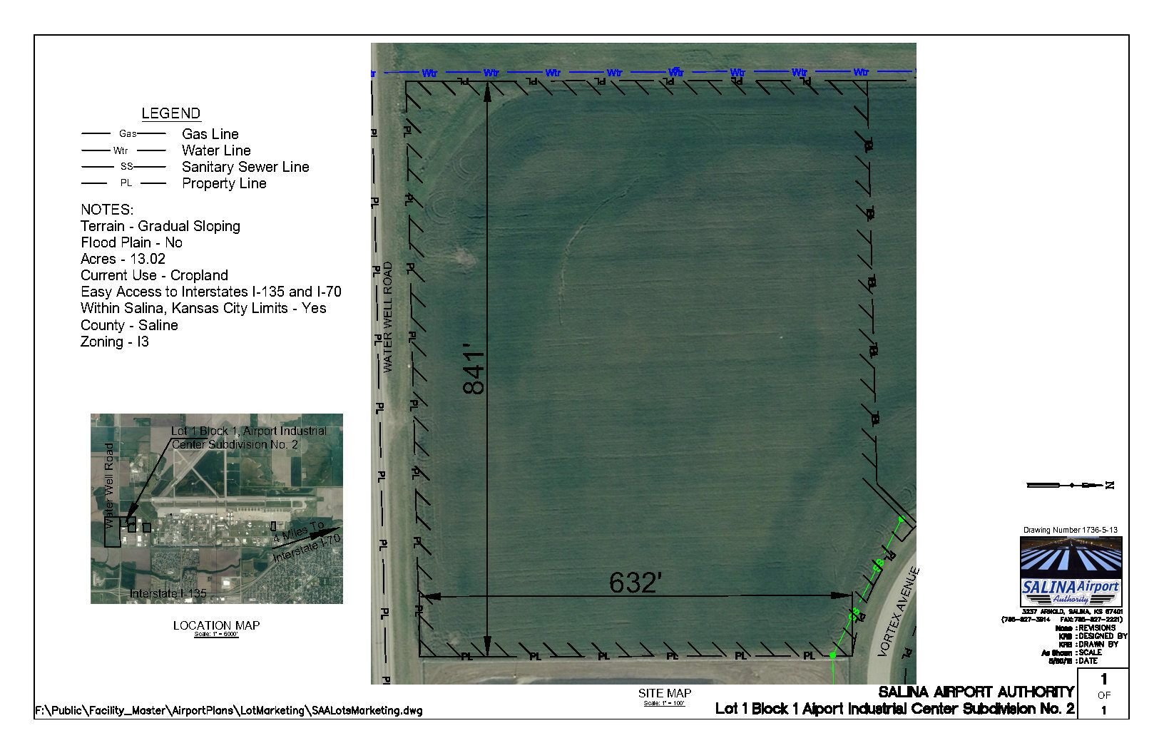 Clay Ridge Ct, Salina, KS for sale Site Plan- Image 1 of 2