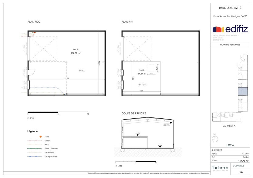Flex in Kervignac for sale - Floor Plan - Image 2 of 4
