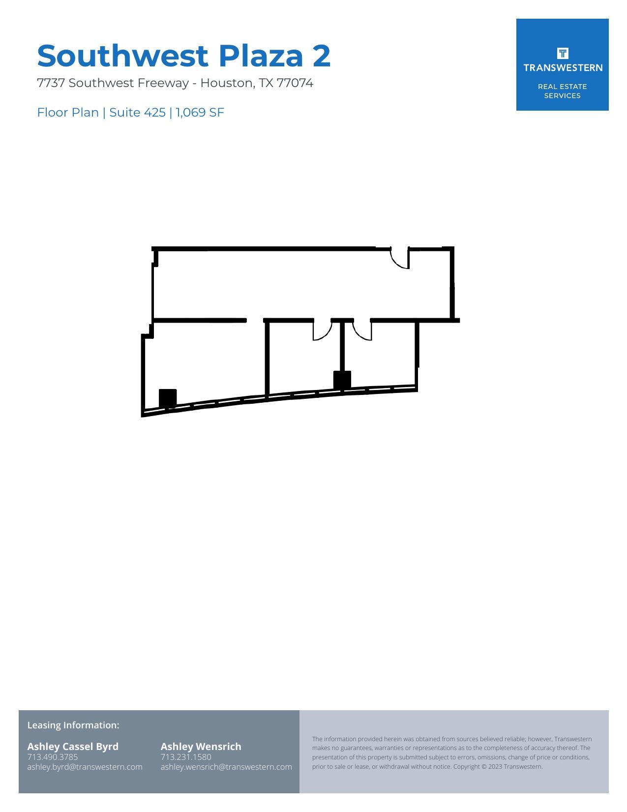 7737 Southwest Fwy, Houston, TX for lease Floor Plan- Image 1 of 1