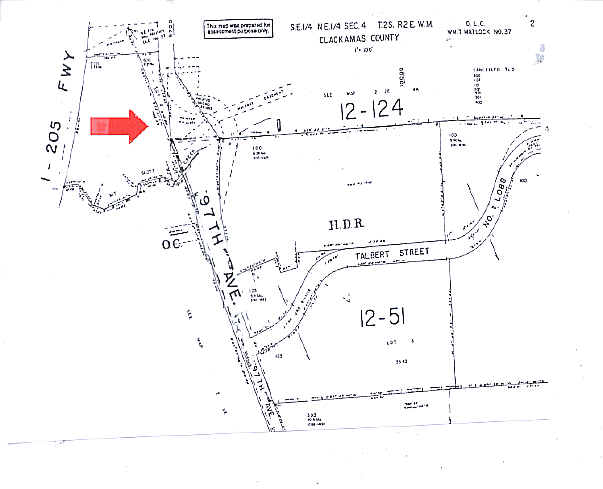 12901 SE 97th Ave, Clackamas, OR for lease - Plat Map - Image 2 of 6