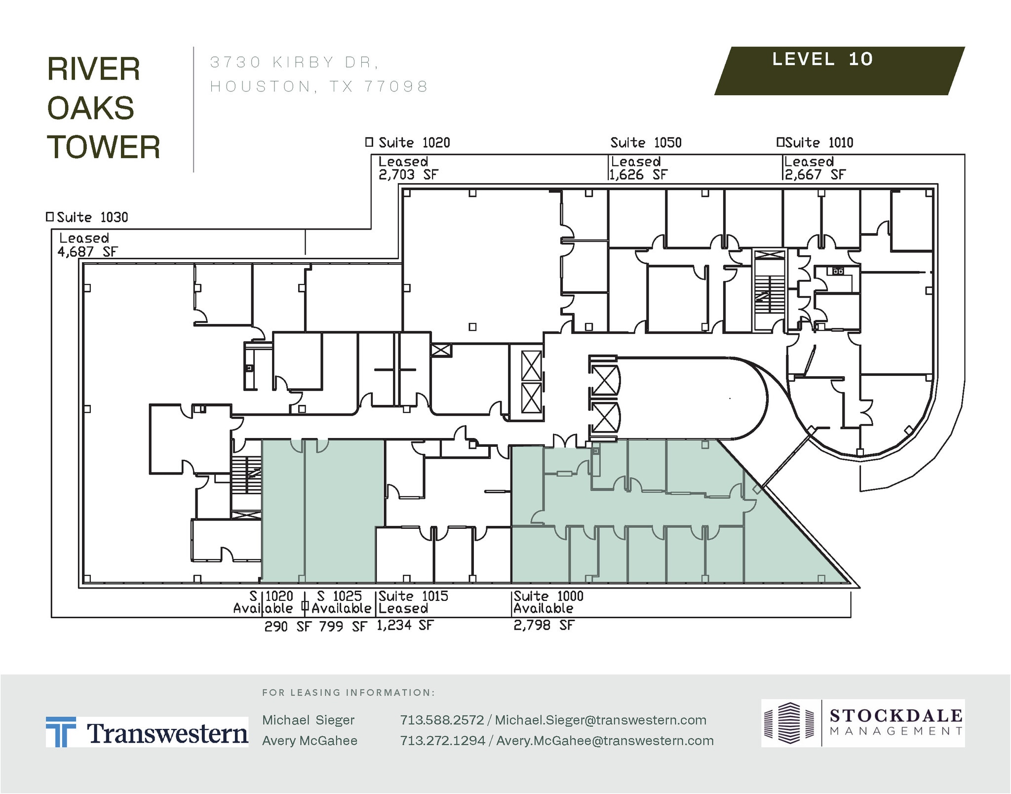 3730 Kirby Dr, Houston, TX for lease Floor Plan- Image 1 of 1