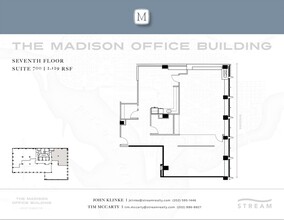 1155 15th St NW, Washington, DC for lease Floor Plan- Image 1 of 1