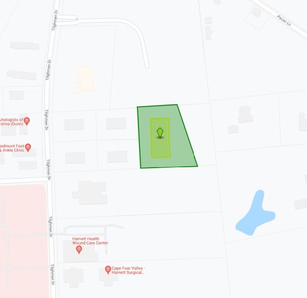 721 Tilghman Dr, Dunn, NC for lease - Plat Map - Image 3 of 6