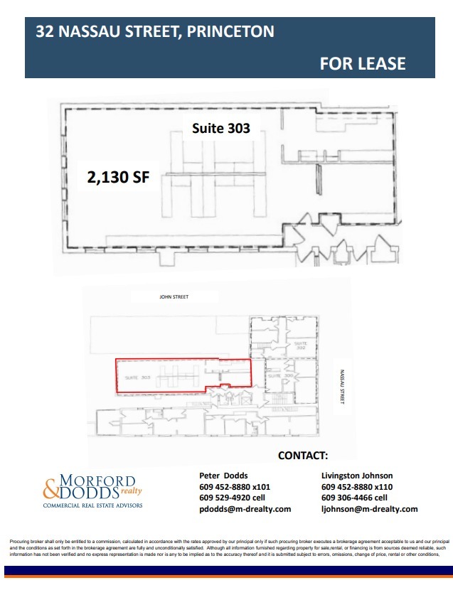 32 Nassau St, Princeton, NJ for lease Floor Plan- Image 1 of 1