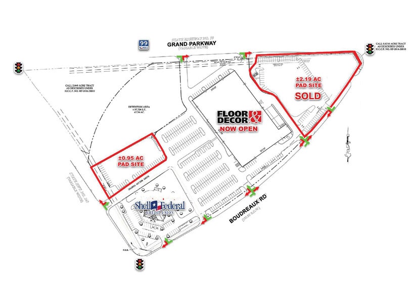 SEC Hwy 249 & Hwy 99, Tomball, TX for sale - Site Plan - Image 2 of 2