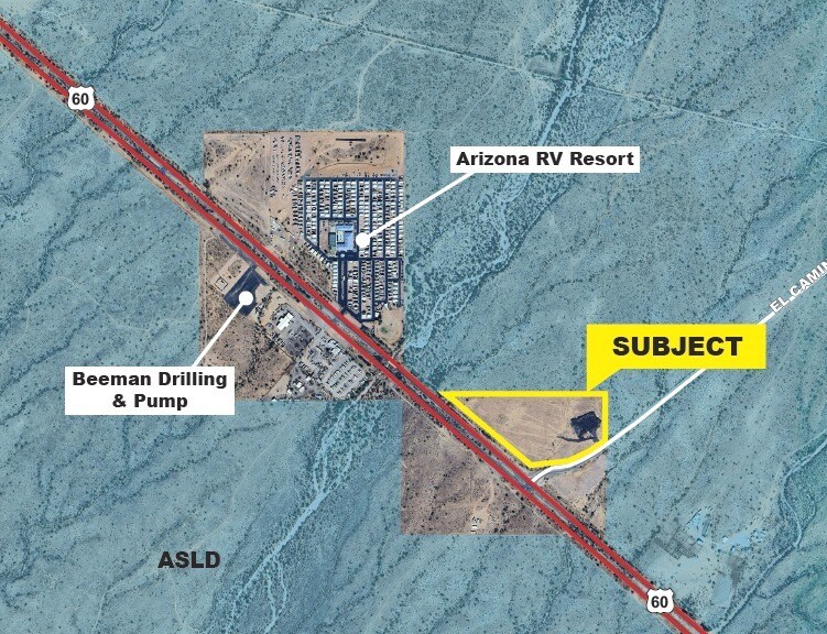 N Of US Rte 60 & E El Camino Viejo Intersection, Gold Canyon, AZ for sale Building Photo- Image 1 of 4