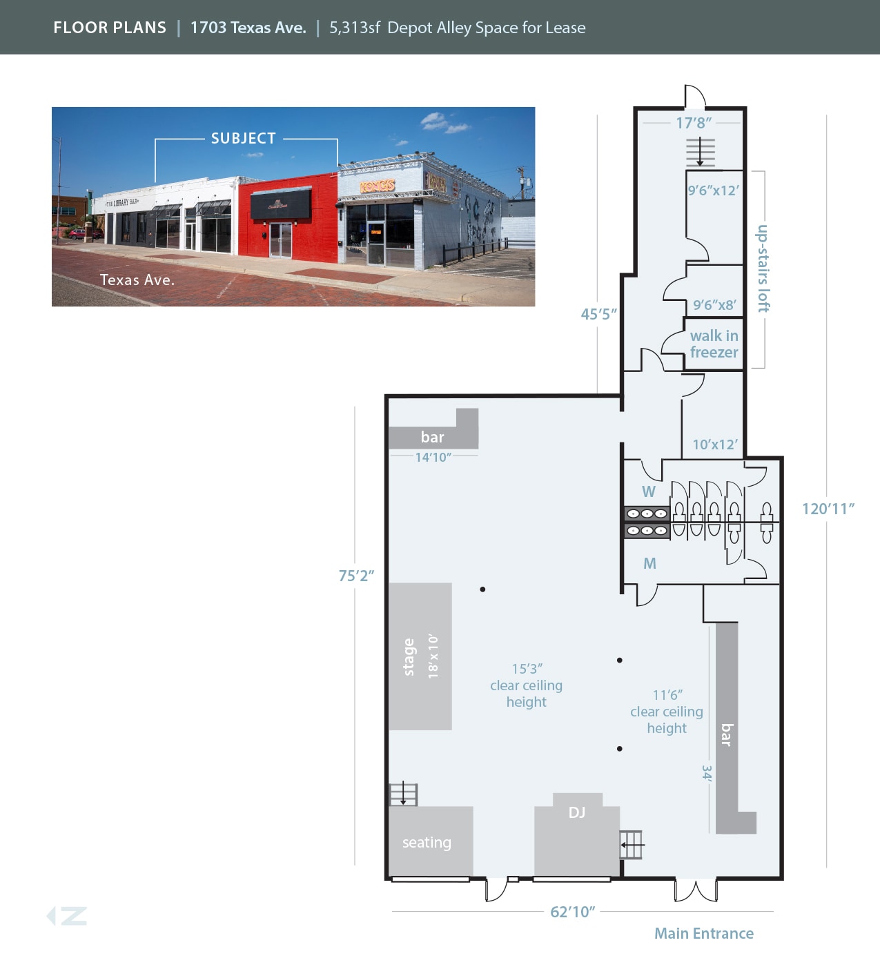 1701-1717 Texas Ave, Lubbock, TX for lease Floor Plan- Image 1 of 1