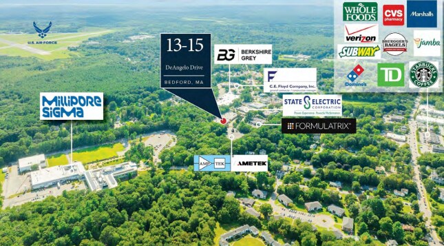 13-15 DeAngelo Dr, Bedford, MA for sale - Building Photo - Image 3 of 9