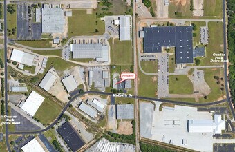 2536 Mid Park Dr, Montgomery, AL - AERIAL map view