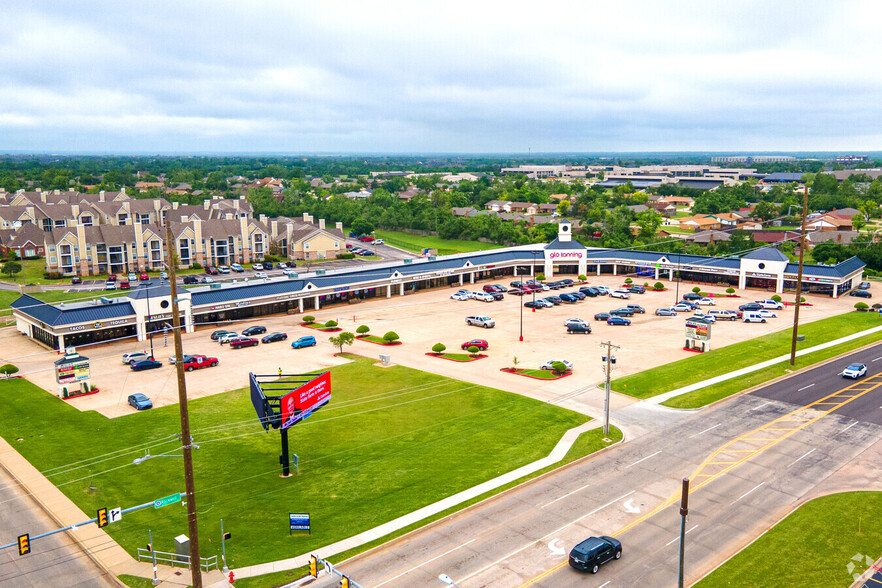 12301-12417 N Rockwell Ave, Oklahoma City, OK for lease - Aerial - Image 1 of 7