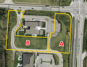 0 Home Rd, Powell, OH - aerial  map view