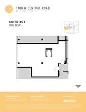 1100 W Central Rd, Arlington Heights, IL for lease Floor Plan- Image 1 of 1