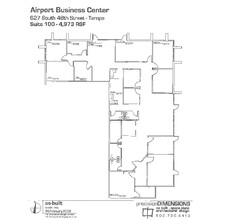 637 S 48th St, Tempe, AZ for lease Floor Plan- Image 1 of 1