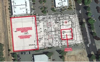 1236 Airport Park Blvd, Ukiah, CA - Aerial map view