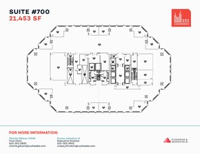 333 Commerce St, Nashville, TN for lease Floor Plan- Image 1 of 1