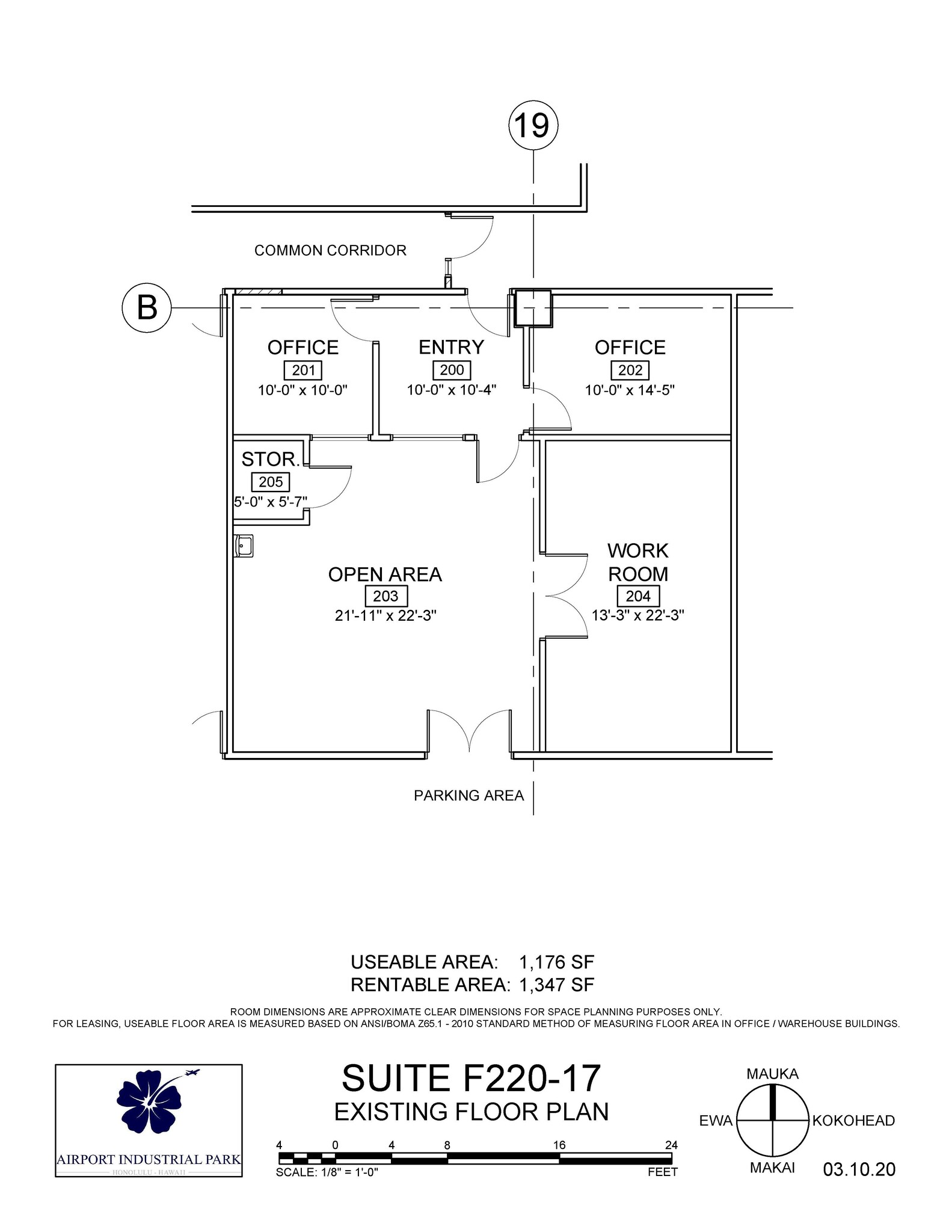 3375 Koapaka St, Honolulu, HI for lease Floor Plan- Image 1 of 1